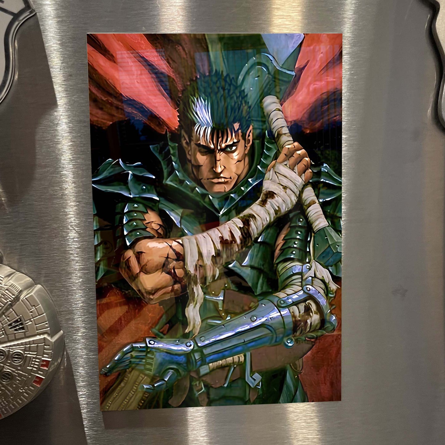 berserk' Poster, picture, metal print, paint by Thogi Gio
