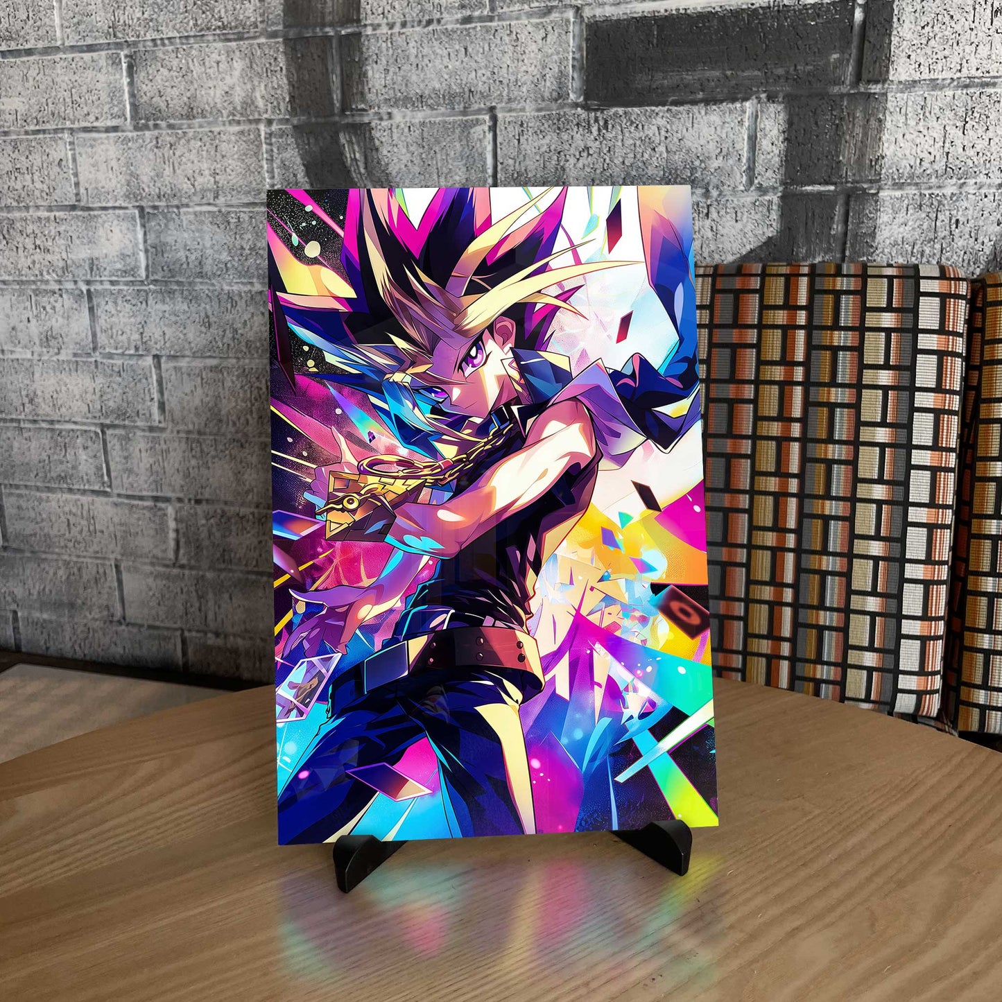 Yu-Gi-Oh! Yami Yugi Vibrant Prizm Metal Print