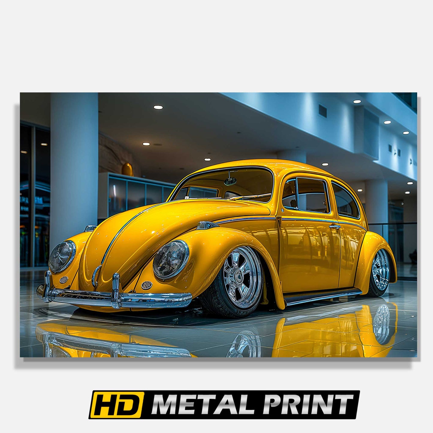 1957 Volkswagen Beetle Metal Print