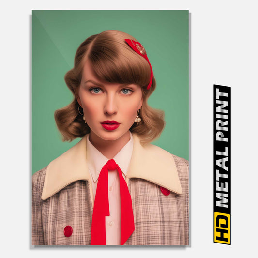 Taylor Swift Vogue Photoshoot Metal Print