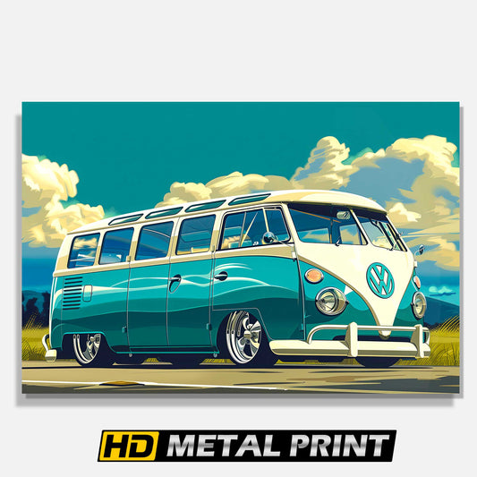 1965 23 Window Volkswagen Bus Metal Print
