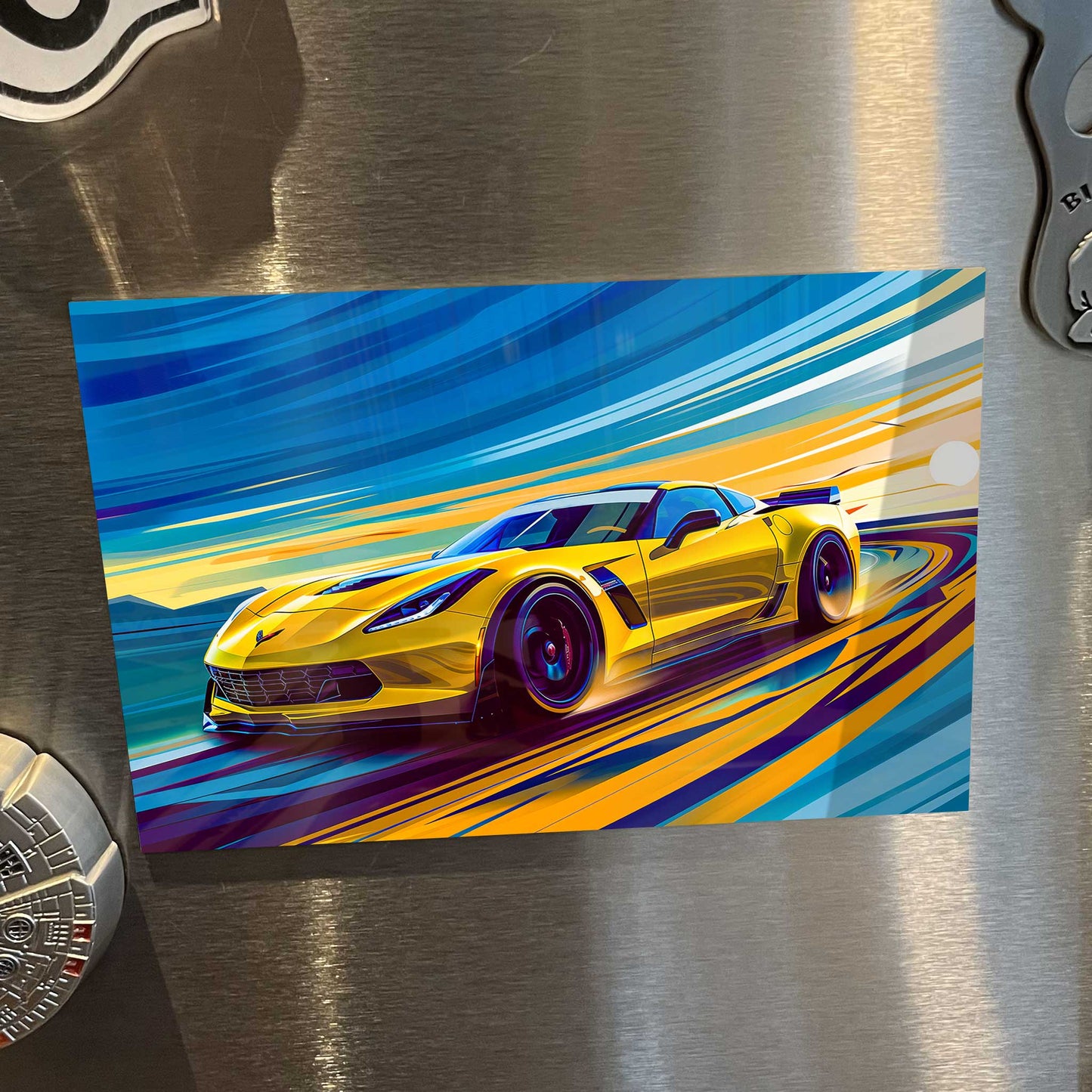 2019 Corvette C7R Metal Print