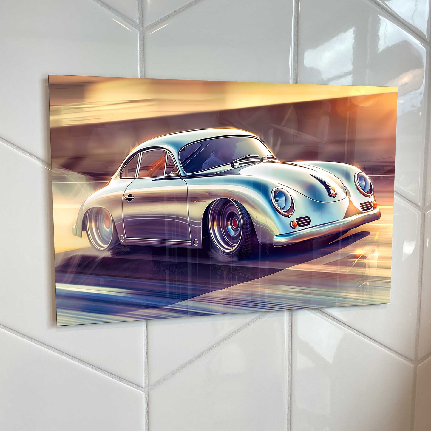 1956 Porsche 356 Metal Print