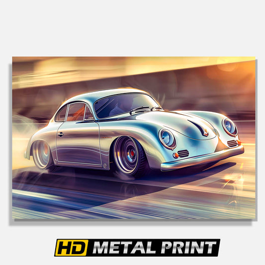 1956 Porsche 356 Metal Print