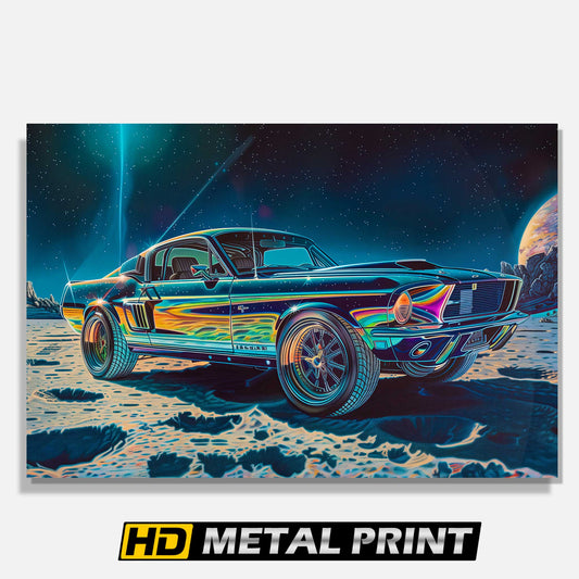 Classic 1968 Ford Mustang Metal Print
