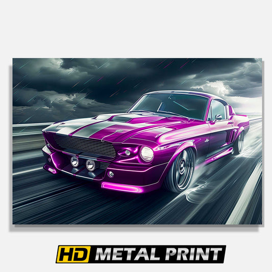 Classic 1968 Ford Mustang Metal Print