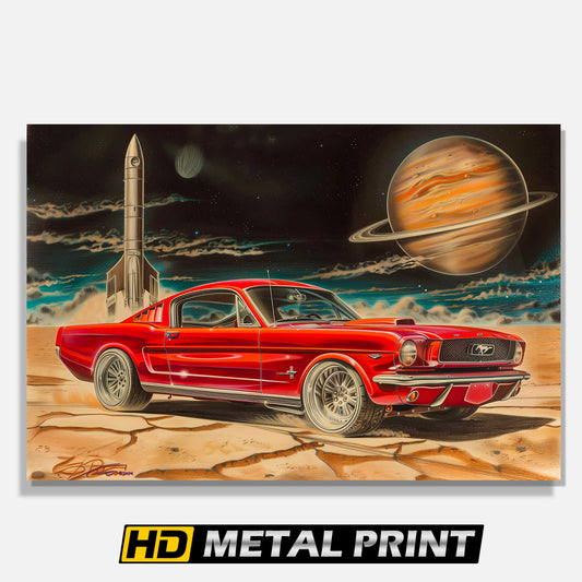 Classic 1965 Ford Mustang Metal Print