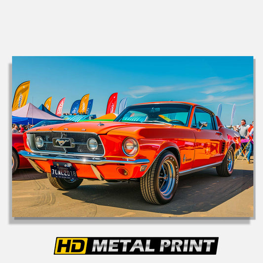 Classic 1967 Ford Mustang Metal Print