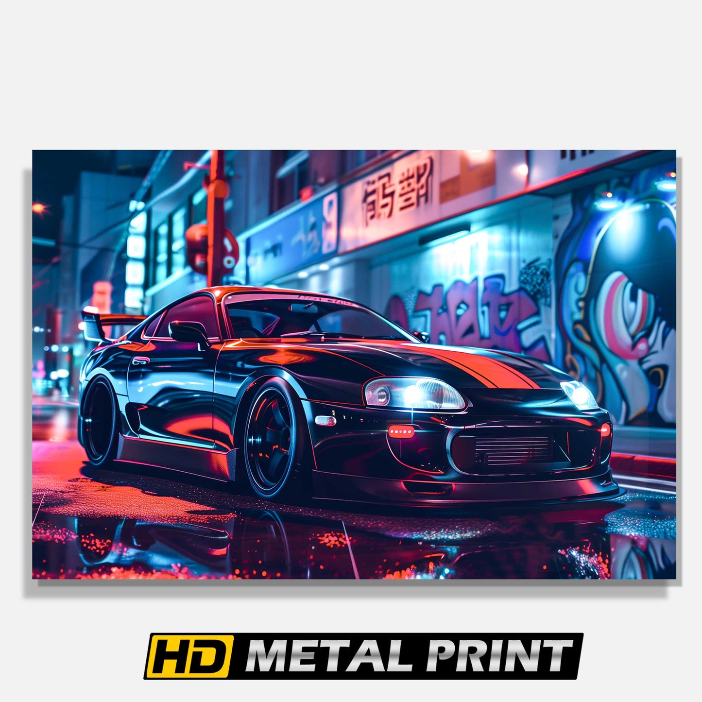 Toyota Supra Metal Print